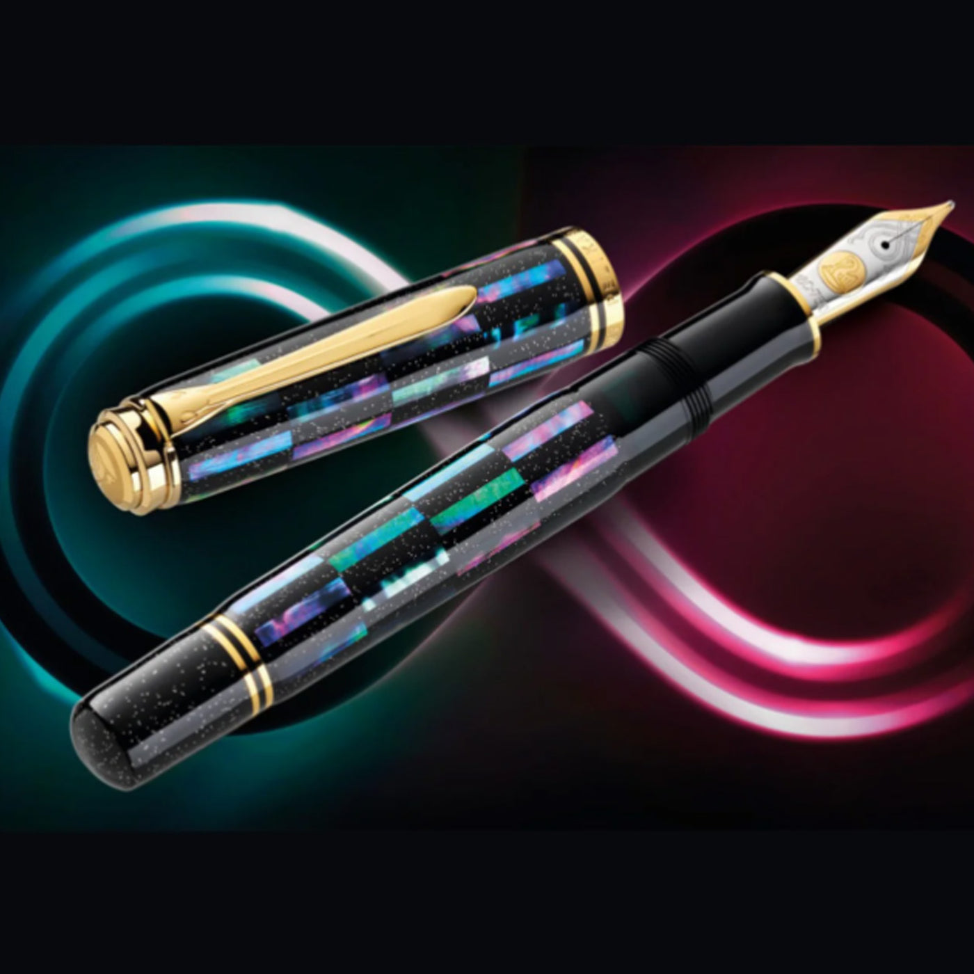 Pelikan M1000 Fountain Pen - Raden Black Infinity (Limited Edition) 10