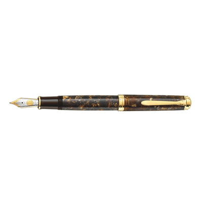 Pelikan M1000 Fountain Pen - Renaissance Brown GT (Special Edition) 3