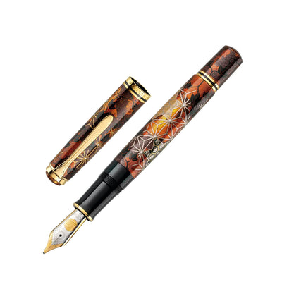 Pelikan M1000 Maki-e Fountain Pen - Ivy and Komon (Limited Edition) 1