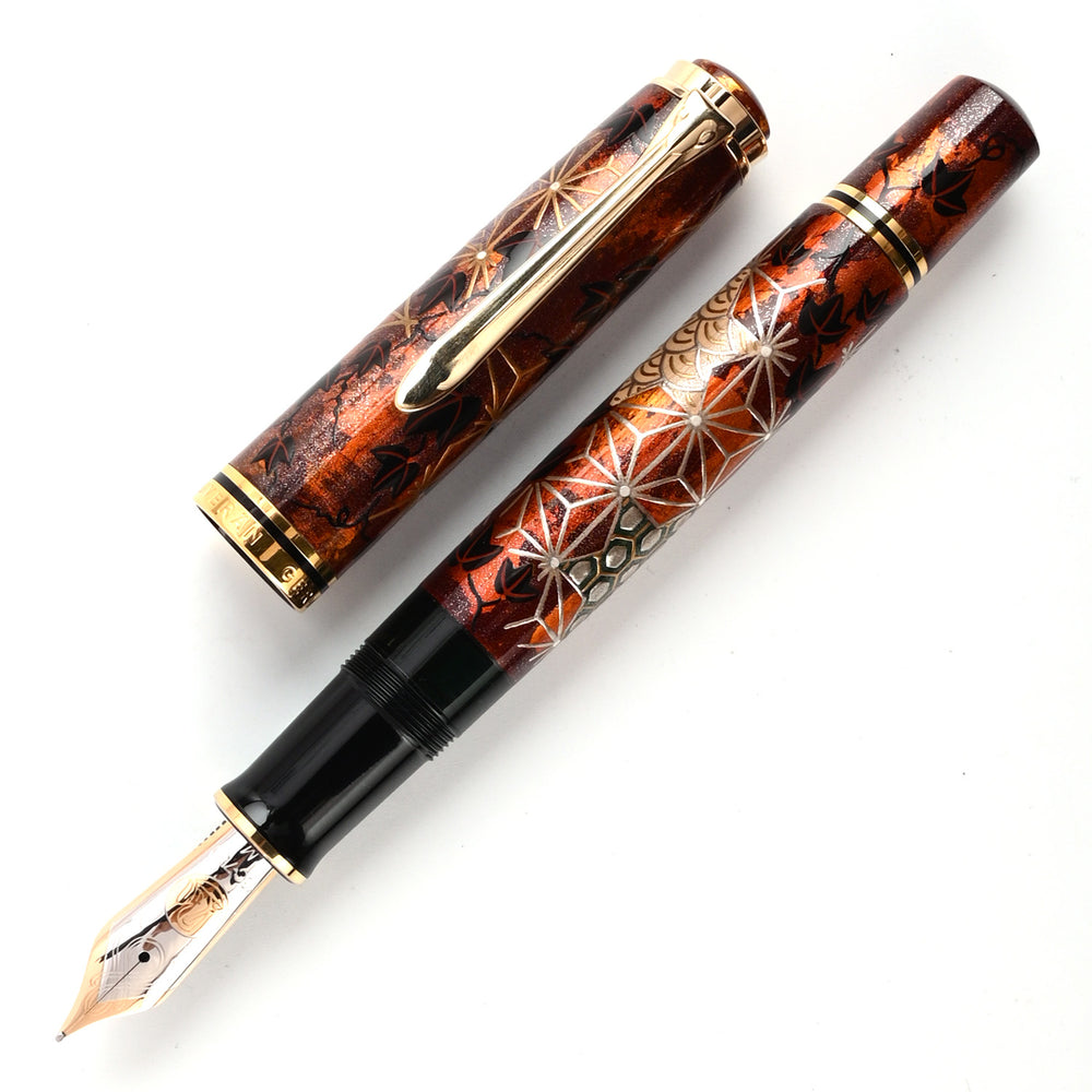 【極美品】新品未使用 Pelikan 万年筆 m1000  18C 750F Pelikan M1000 Fountain Pen – Black – The Nibsmith