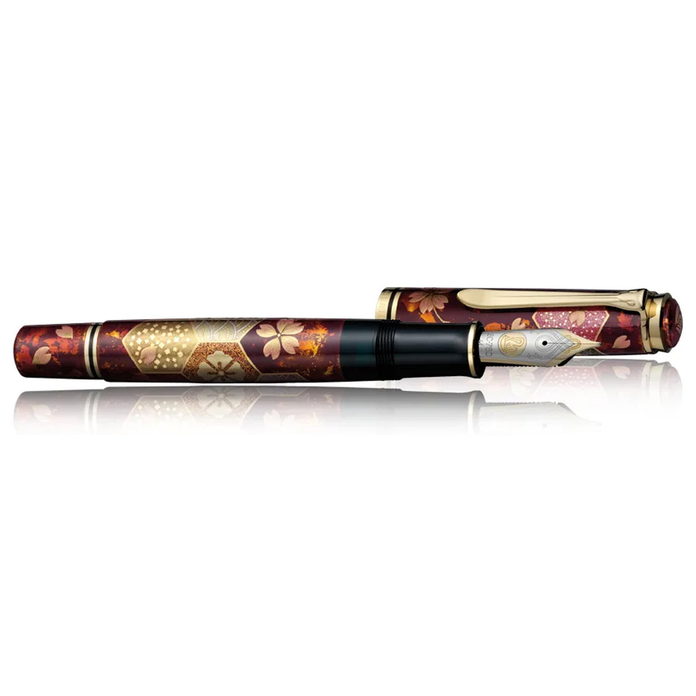 Pelikan M1000 Maki-e Fountain Pen - Ivy and Komon (Limited Edition) 3