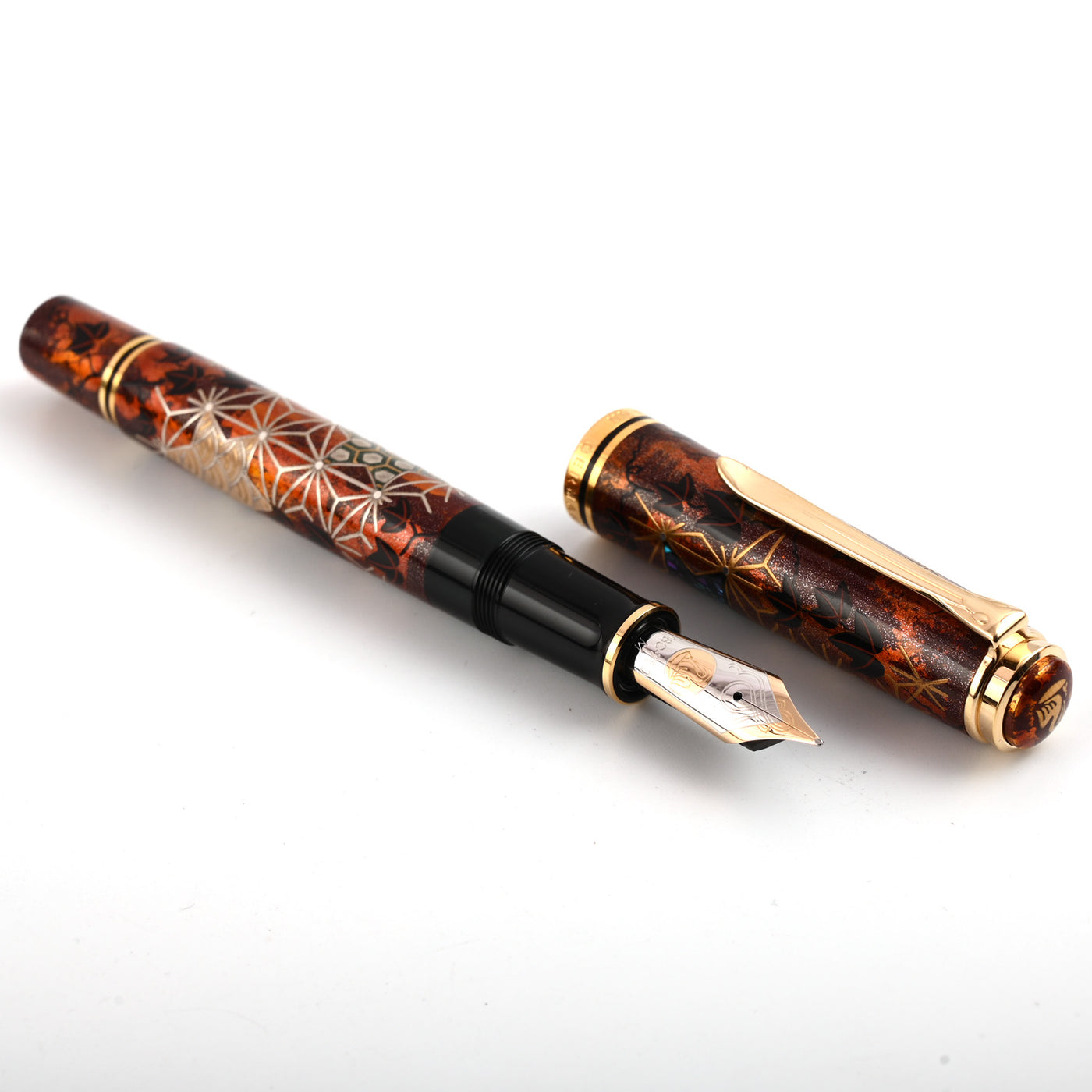 Pelikan M1000 Maki-e Fountain Pen - Ivy and Komon (Limited Edition)