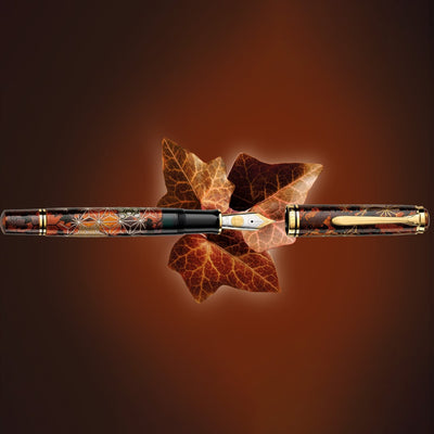 Pelikan M1000 Maki-e Fountain Pen - Ivy and Komon (Limited Edition) 4