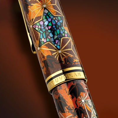 Pelikan M1000 Maki-e Fountain Pen - Ivy and Komon (Limited Edition) 6