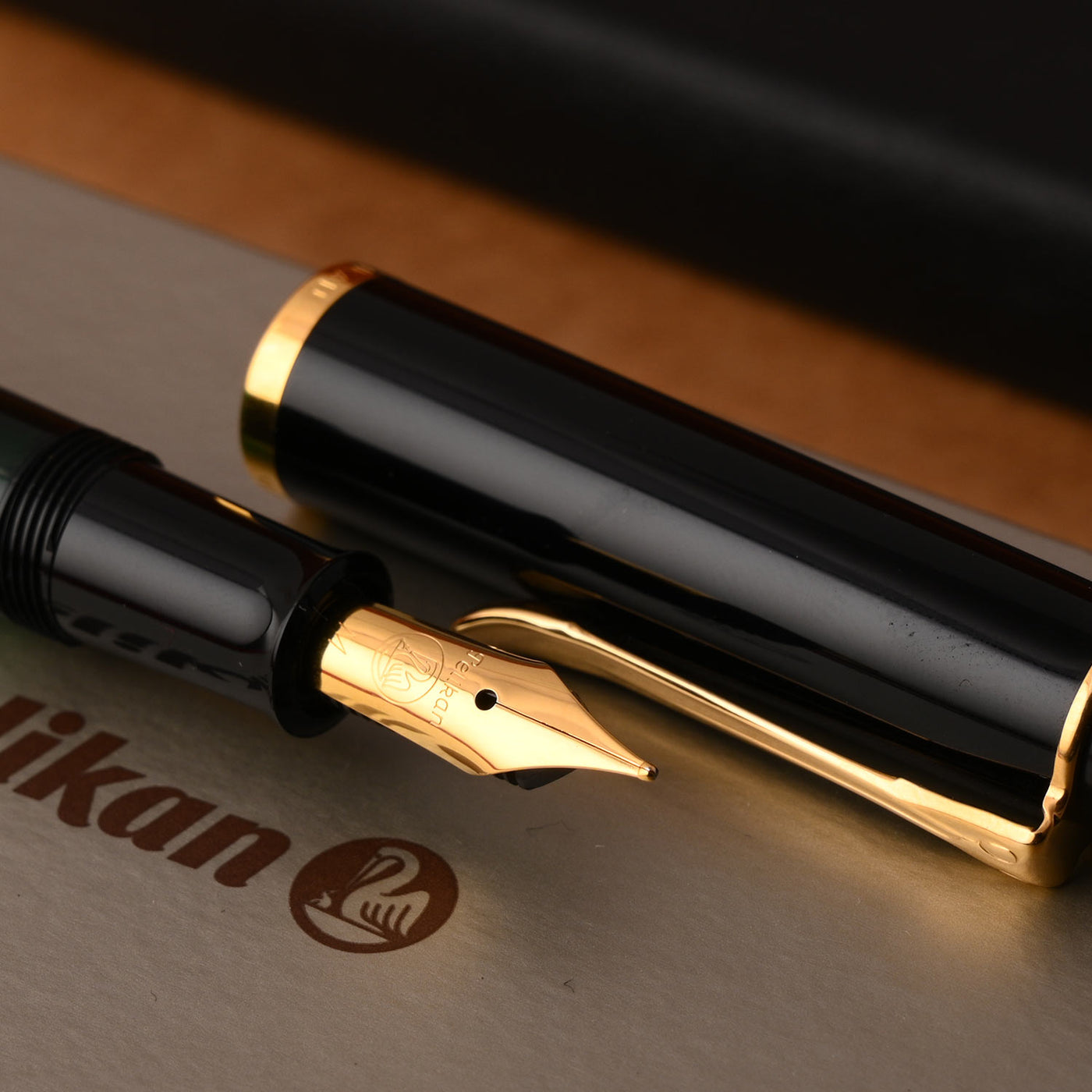 Pelikan M200 Fountain Pen - Black GT 11