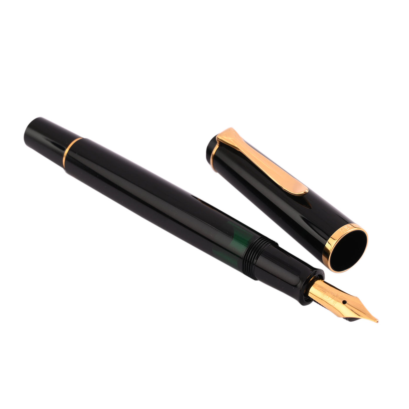 Pelikan M200 Fountain Pen - Black GT 2