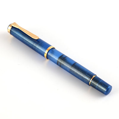 Pelikan M200 Fountain Pen - Golden Lapis GT (Special Edition) 6