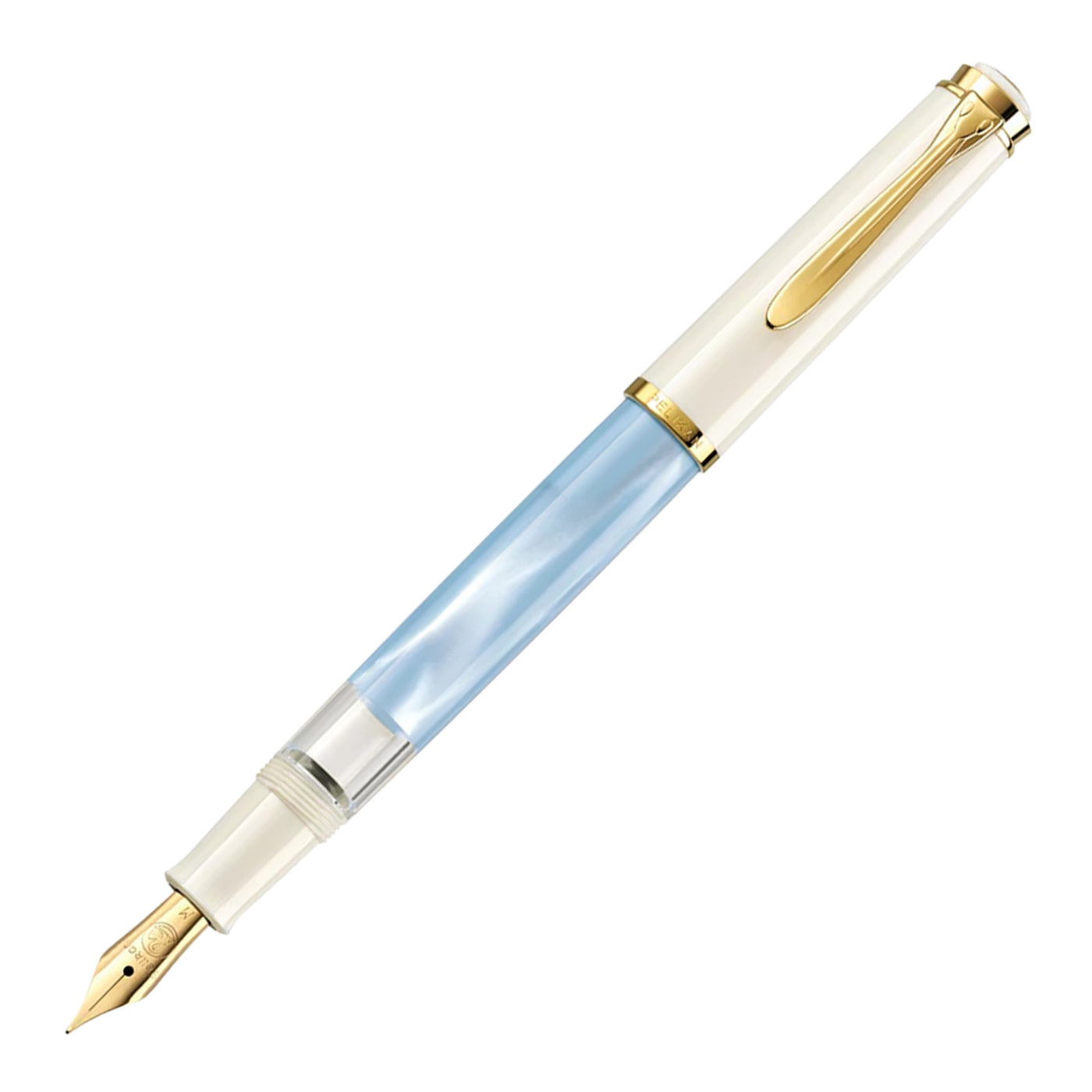 Pelikan M200 Fountain Pen Pastel Blue GT (Special Edition) 1