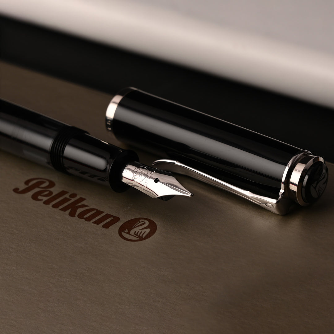 Pelikan M205 Black Fountain Pen | Shop Online at Makoba | Pelikan
