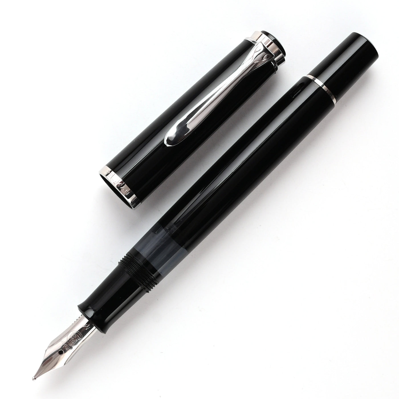 Pelikan M205 Fountain Pen - Black CT 2