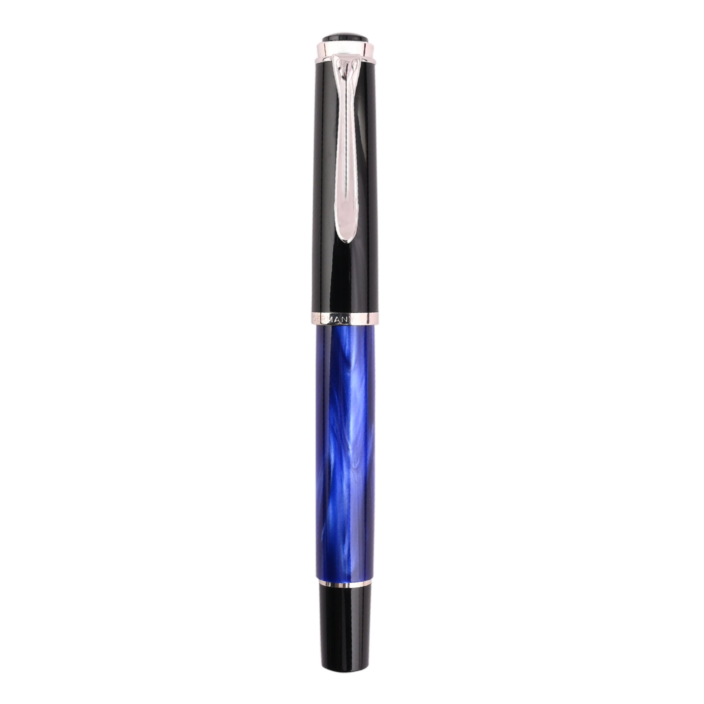 Pelikan M205 Fountain Pen - Blue Marbled CT 6