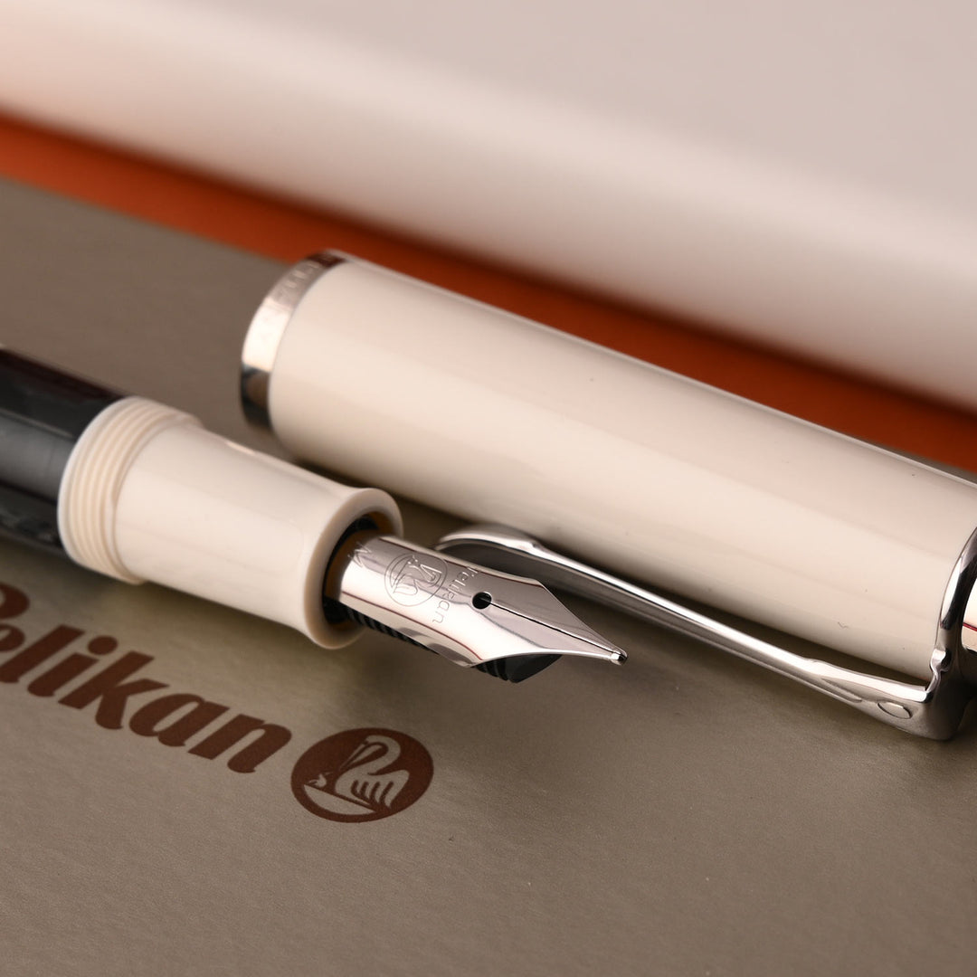 Pelikan M205 White Fountain Pen | Shop Online at Makoba | Pelikan