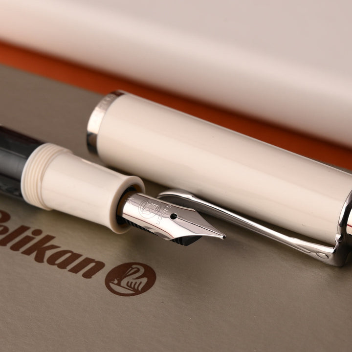 Pelikan M205 White Fountain Pen | Shop Online at Makoba | Pelikan