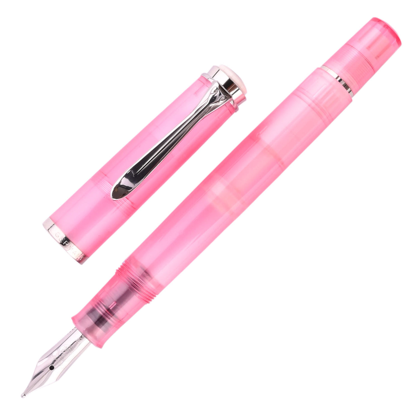 Pelikan M205 Fountain Pen with Ink - Rose Quartz CT (Special Edition) 1