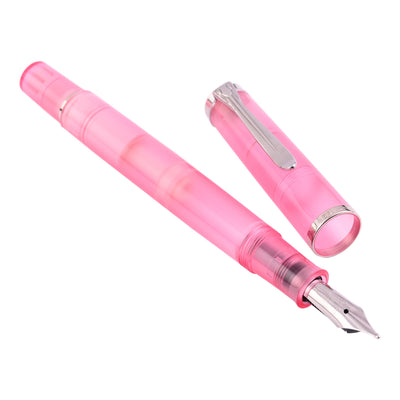 Pelikan M205 Fountain Pen with Ink - Rose Quartz CT (Special Edition) 3