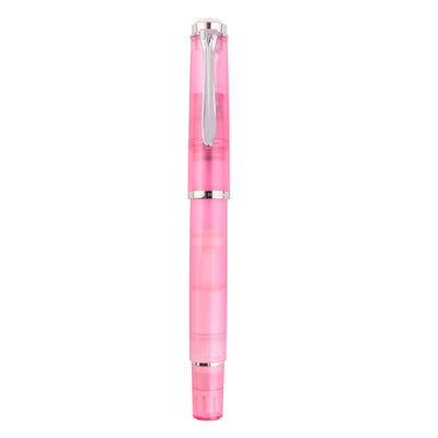Pelikan M205 Fountain Pen with Ink - Rose Quartz CT (Special Edition) 5