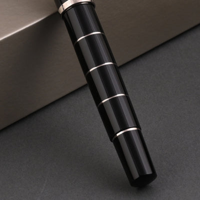 Pelikan M215 Fountain Pen - Black Rings CT 12