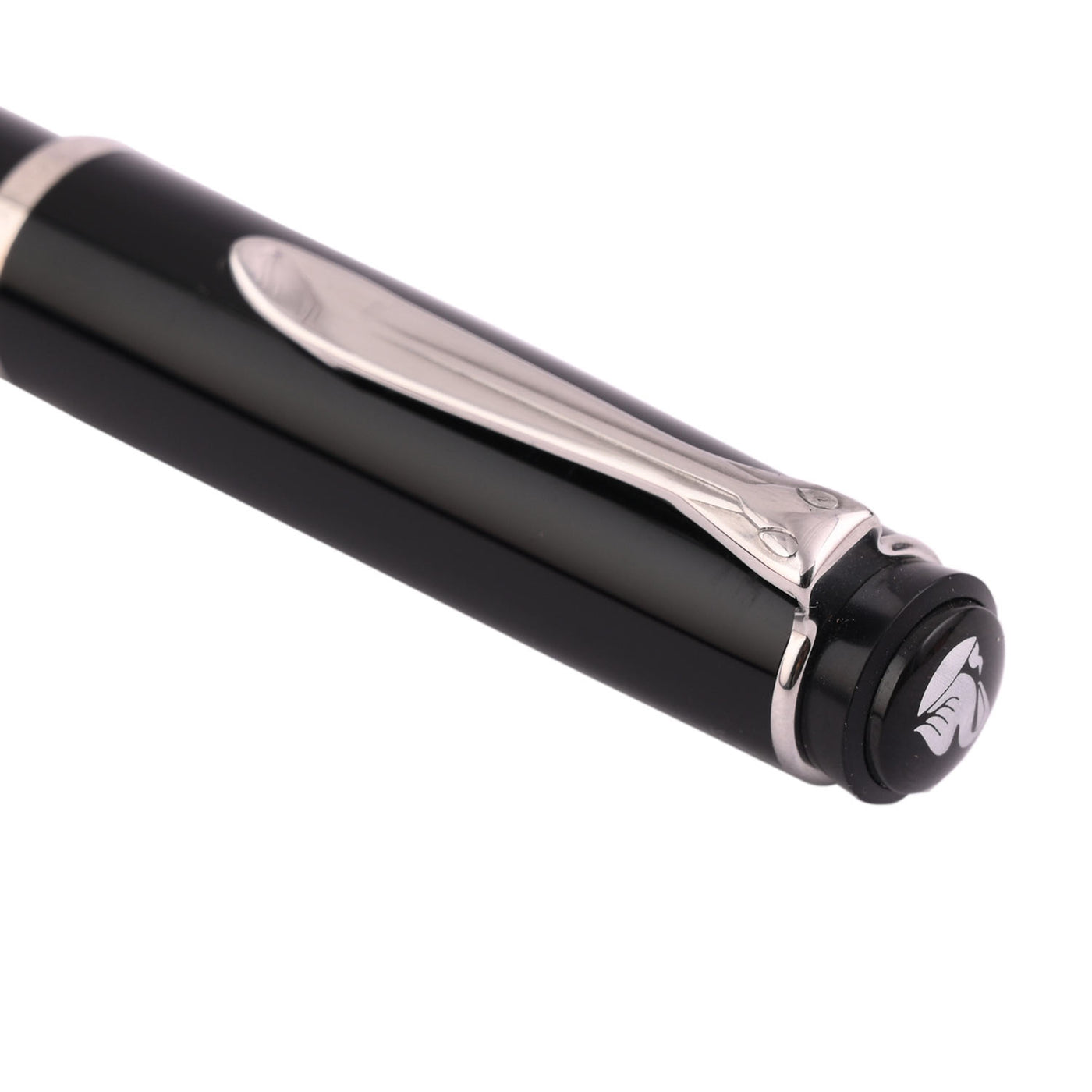 Pelikan M215 Fountain Pen - Black Rings CT 6