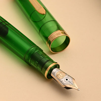 Pelikan M800 Fountain Pen - Green Demonstrator (Special Edition) 6