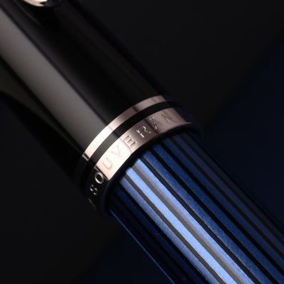 Pelikan M805 Fountain Pen - Black Blue CT 11