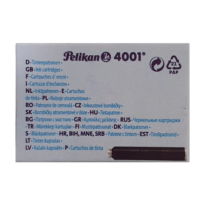 Pelikan Small Ink Cartridge Pack of 16 - Brilliant Black