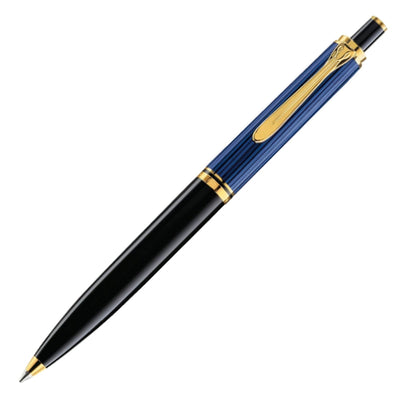 Pelikan Souveran K400 Ball Pen - Black Blue GT