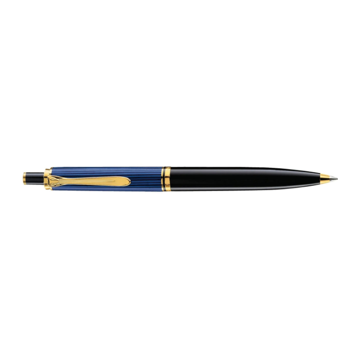 Pelikan Souveran K400 Ball Pen - Black Blue GT