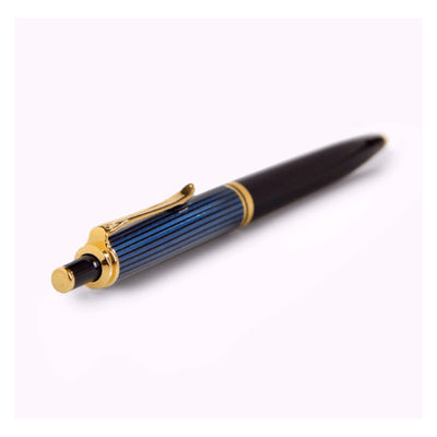 Pelikan Souveran K400 Ball Pen - Black Blue GT