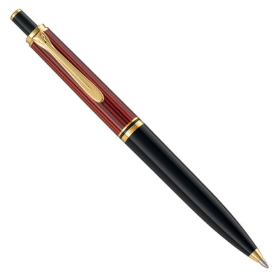 Pelikan Souveran K400 Ball Pen - Black Red GT
