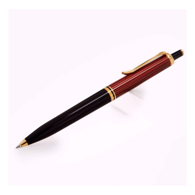 Pelikan Souveran K400 Ball Pen - Black Red GT