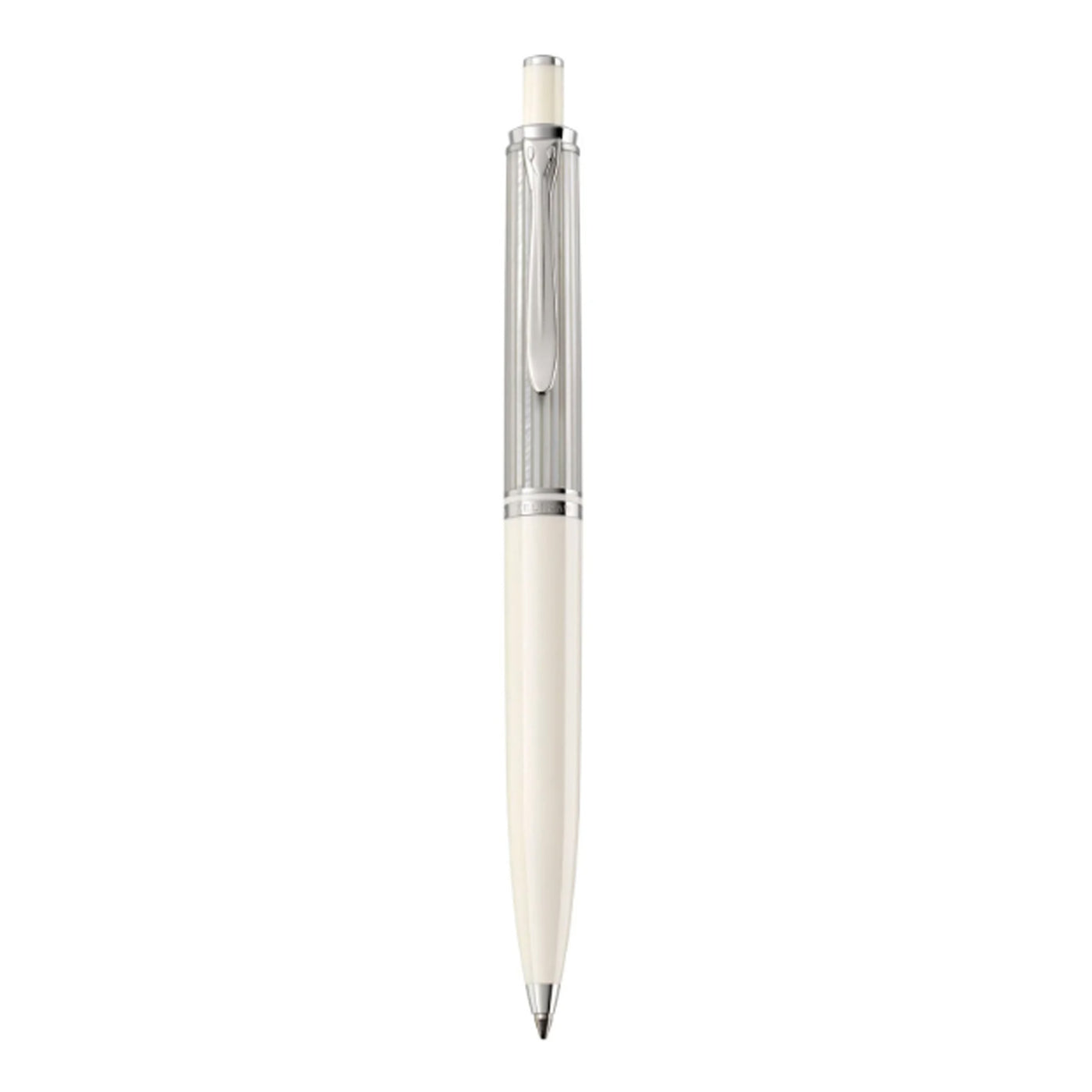 Pelikan Souveran K405 Ball Pen - Silver White CT