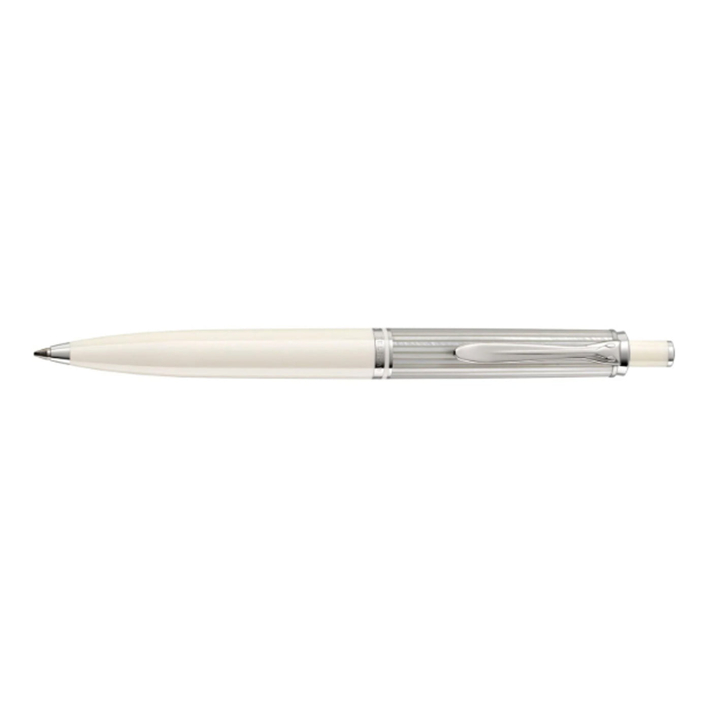 Pelikan Souveran K405 Ball Pen - Silver White CT