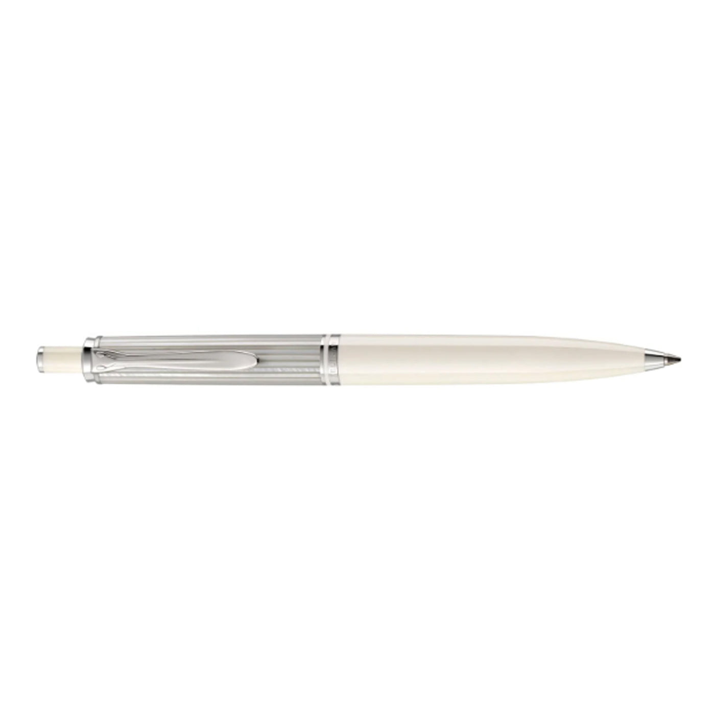 Pelikan Souveran K405 Ball Pen - Silver White CT