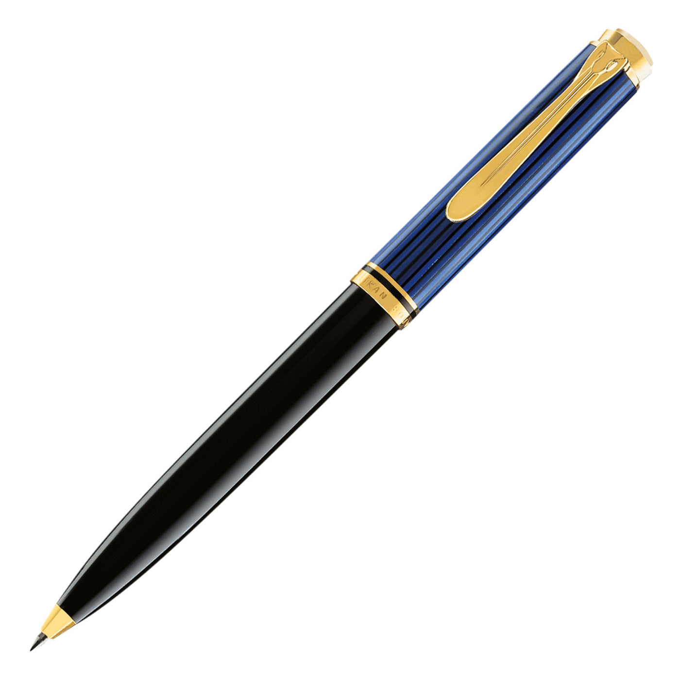 Pelikan Souveran K600 Ball Pen Black Blue GT 1