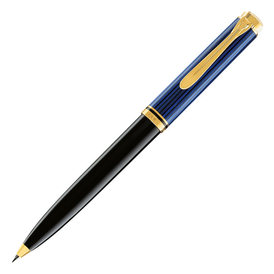 Pelikan Souveran K600 Ball Pen - Black Blue GT