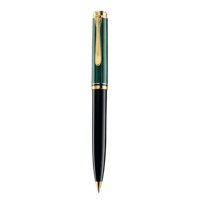 Pelikan Souveran K600 Ball Pen - Black Green GT