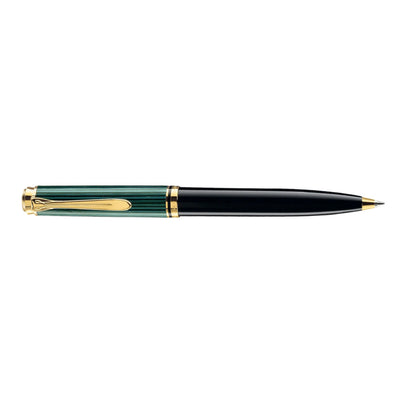 Pelikan Souveran K600 Ball Pen - Black Green GT