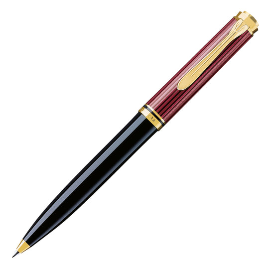 Pelikan Souveran K600 Ball Pen - Black Red GT