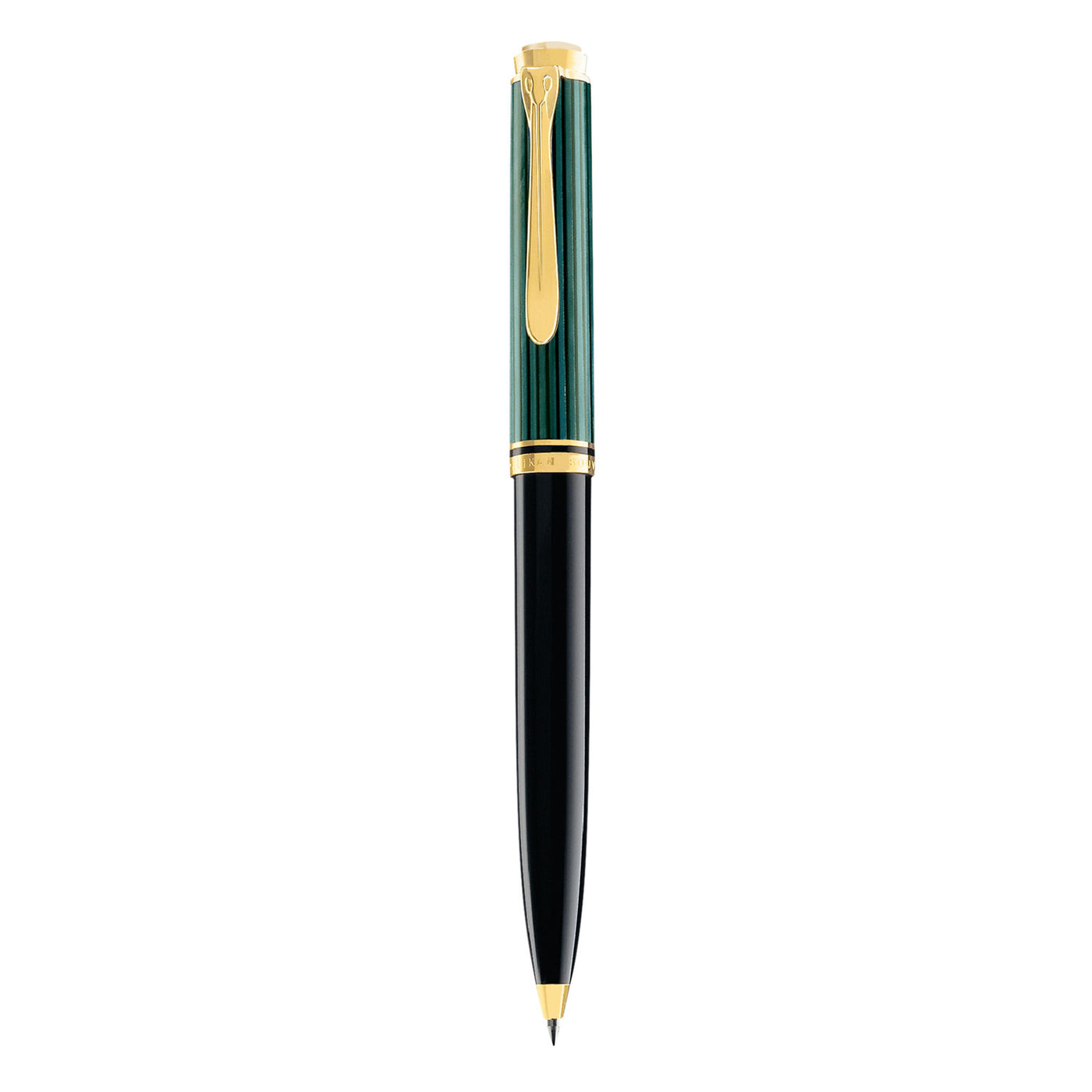 Pelikan Souveran K800 Ball Pen Black Green GT 2
