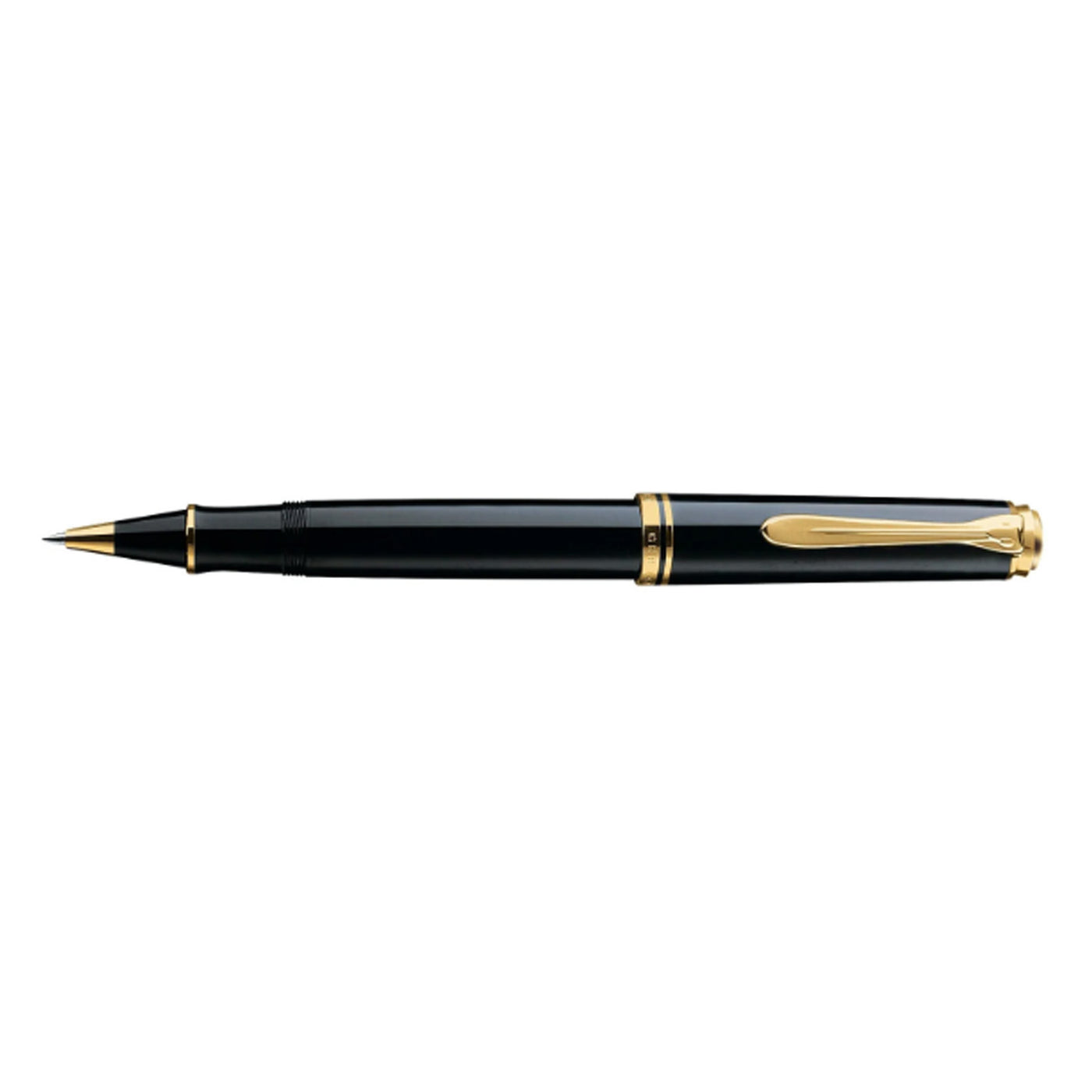Pelikan Souveran R400 Roller Ball Pen - Black GT