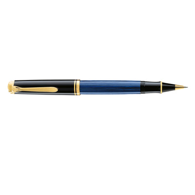 Pelikan Souveran R600 Roller Ball Pen Black Blue GT 3