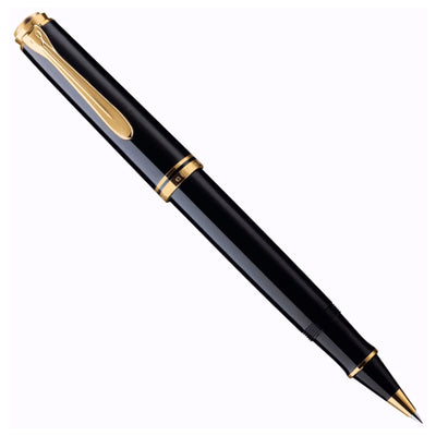 Pelikan Souveran R600 Roller Ball Pen - Black GT