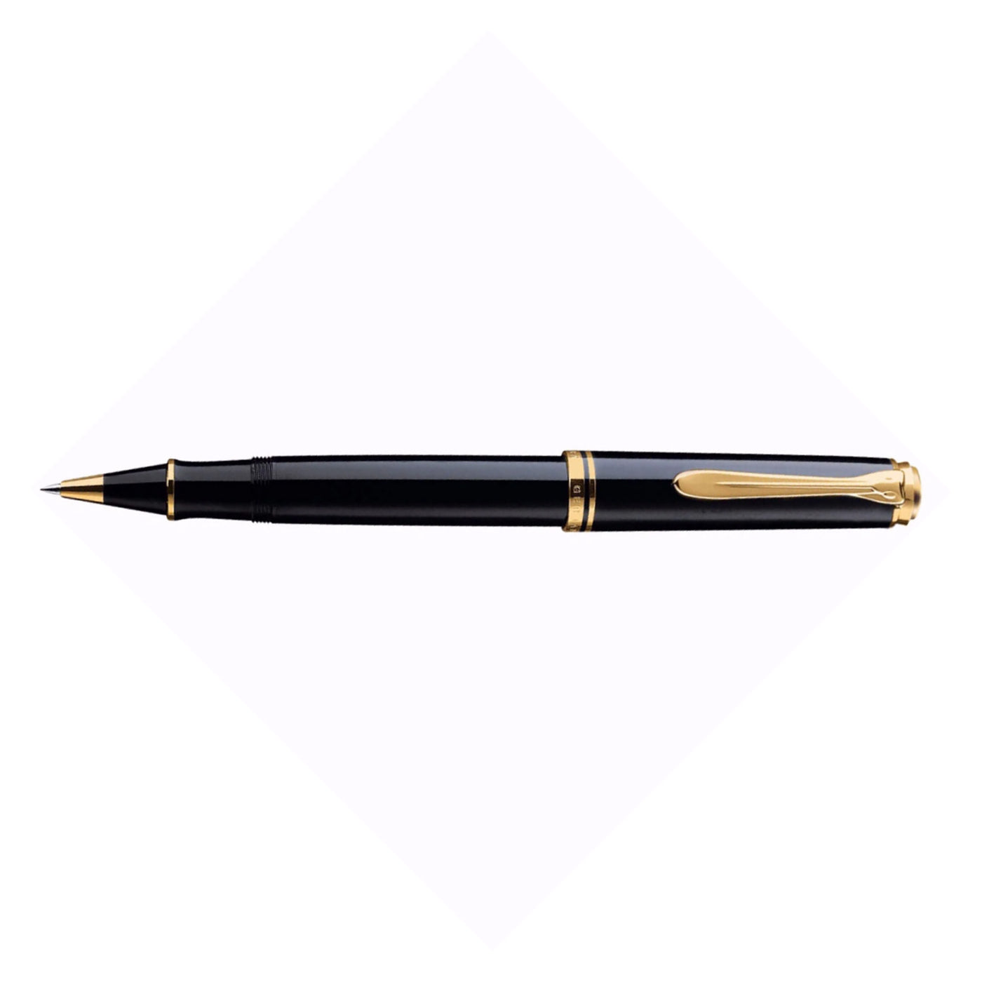 Pelikan Souveran R600 Roller Ball Pen - Black GT