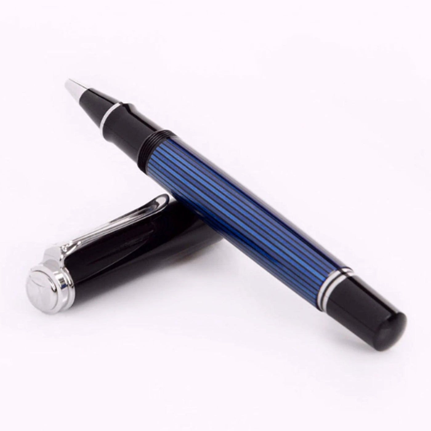 Pelikan Souveran R805 Roller Ball Pen - Black Blue CT