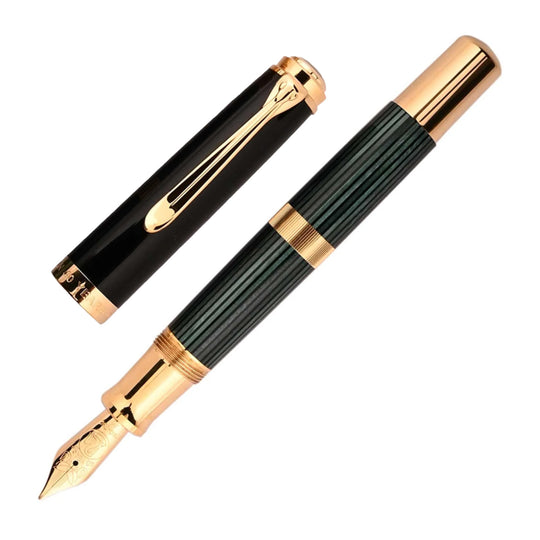 Pelikan 40 Years of Souveran M800 Fountain Pen - Black Green (Limited Edition)
