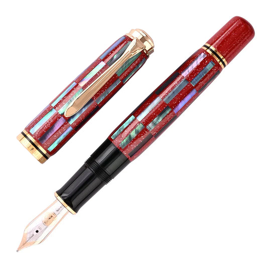 Pelikan M1000 Fountain Pen - Raden Red Infinity (Limited Edition)