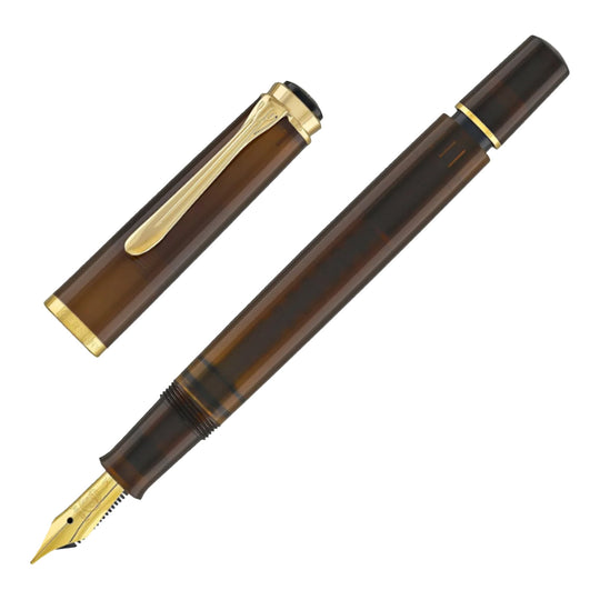Pelikan M200 Fountain Pen, Smoky Quartz (Special Edition) - Steel Nib