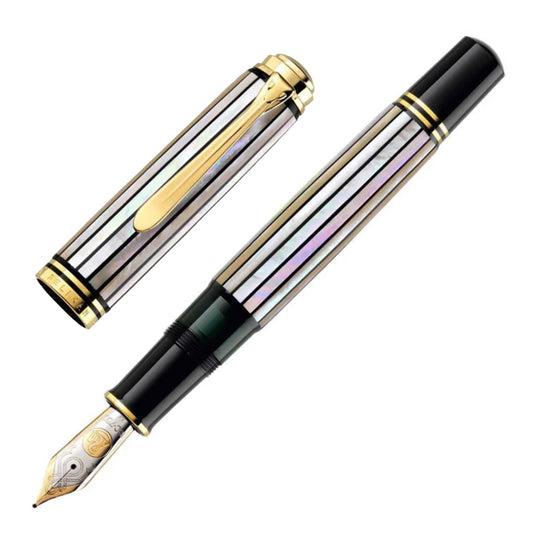 Pelikan Souveran M1000 Raden Fountain Pen - White Ray (Limited Edition)