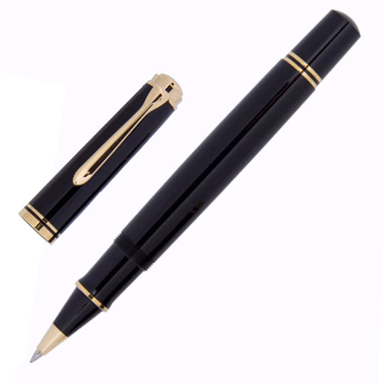 Pelikan Souveran R800 Roller Ball Pen - Black GT