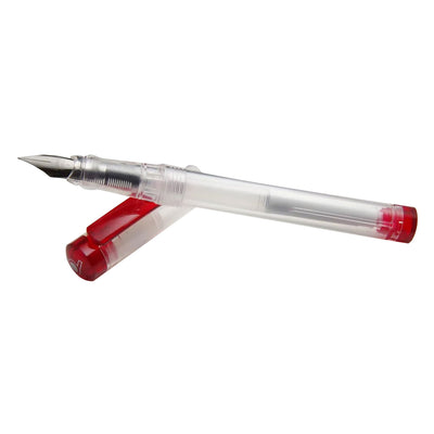 Penlux Junior Fountain Pen - Clear Red 3